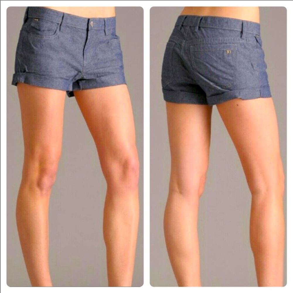 Joe’s Jeans The Best Friend Chambray Shorts 27